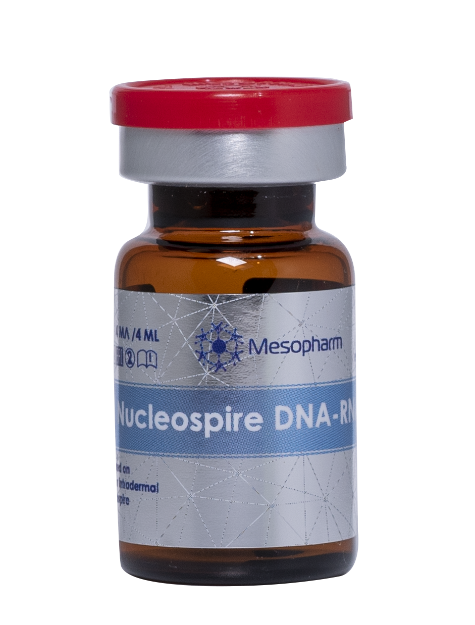 NucleoSpire DNA RNA 2% (PDRN+HA) фл-4мл Имплантат с ГК регенерирующий коктейль /Mesopharm*