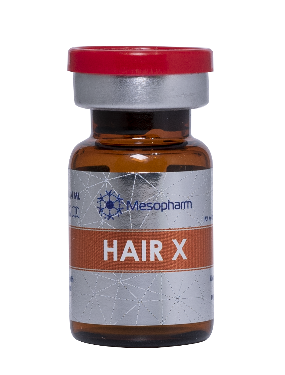 Hair X VITA LINE B фл- 4мл Имплантат с ГК с витамин.комплесом от выпадения волос /Mesopharm*