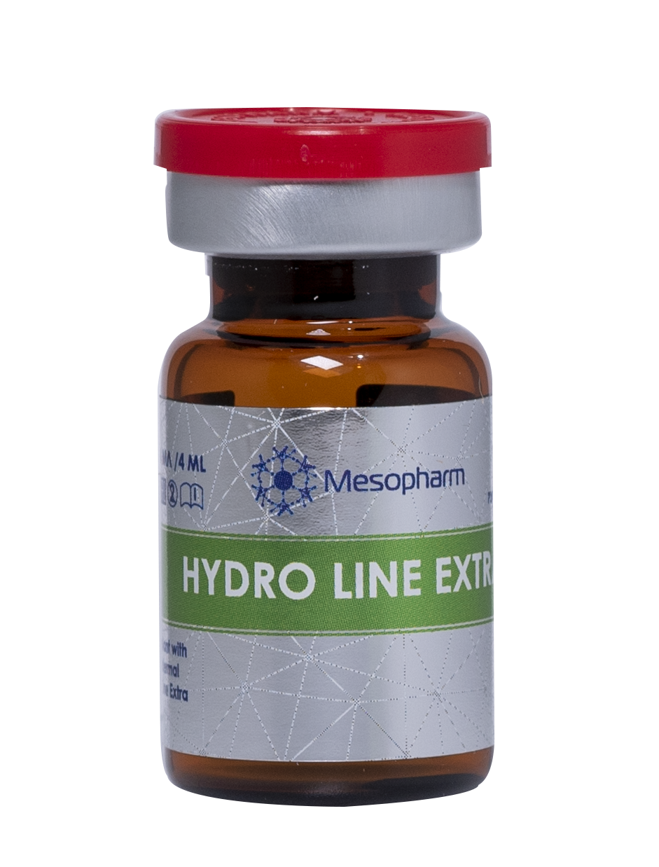 Hydro Line Extra фл- 4мл Имплантат с ГК увлажняющий омолаживающий коктейль /Mesopharm*