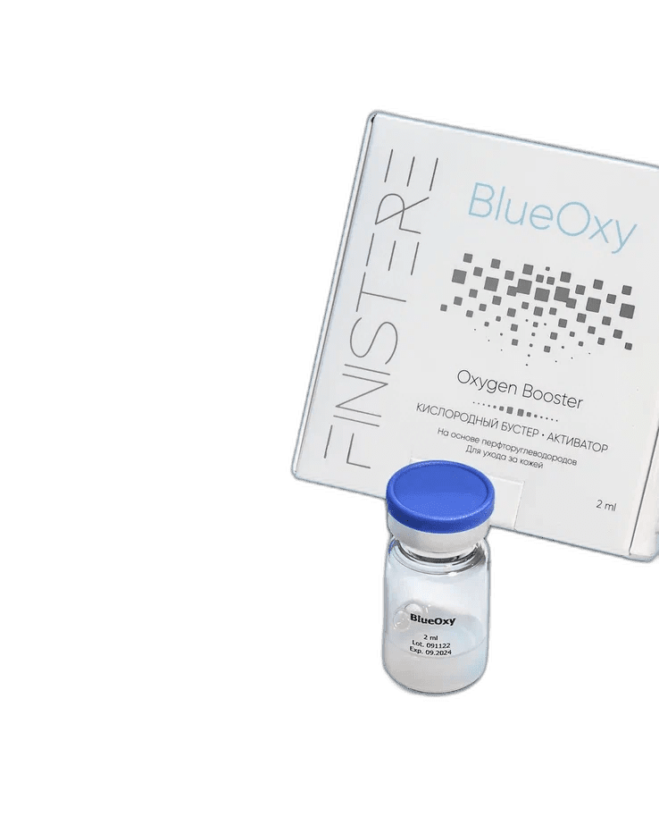 Бустер кислородный для трансдермальной терапии на основе ПФУ 1фл-2мл /BLUE OXY /FINISTER*