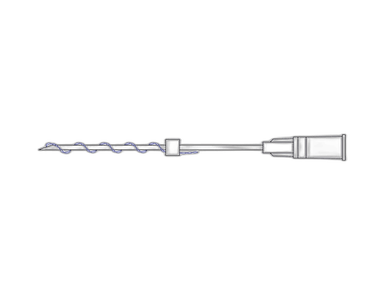 PDO DOUBLE SCREW  26G/50 мм 10шт/уп две моно нити скрученные в двойную в спираль /DG-lift