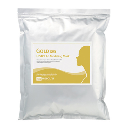 Маска моделирующая «Голд Плюс» с ионами золота/ Мodeling mask Gold plus 1кг /HISTOLAB*