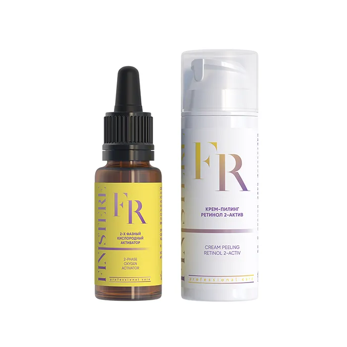 Система 2-х этап.Ретинол Пилинг+Кислород.активатор 10/30мл /PEELARM RETINOL 2-ACTIN SYSTEM/FINISTERE