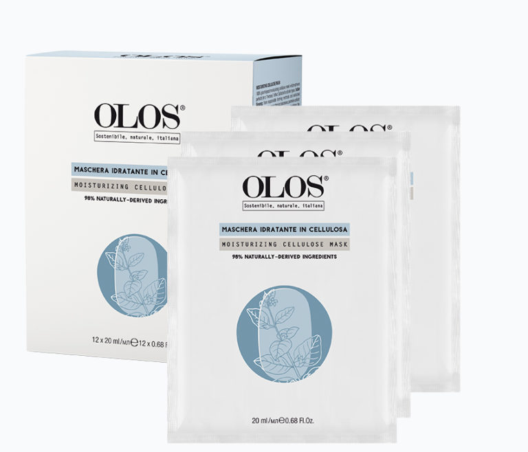Маска увлажняющая из целлюлозы 1 шт /OLOS