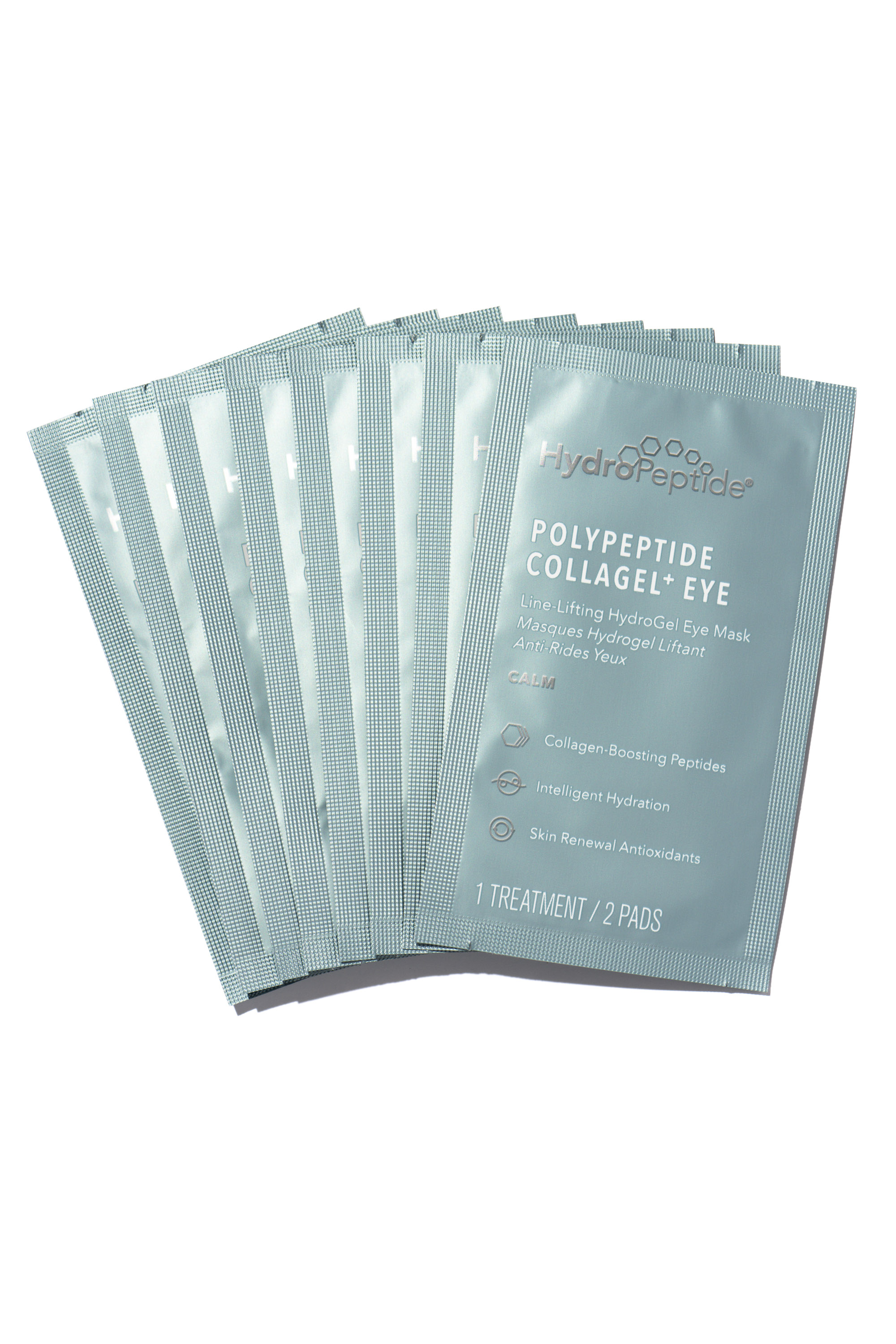 PolyPeptideCollagel+EyeMask/ Патчи для глаз гидрогел. с эф.лифт.для стимуляц.неоколлагенеза 8шт /HP*