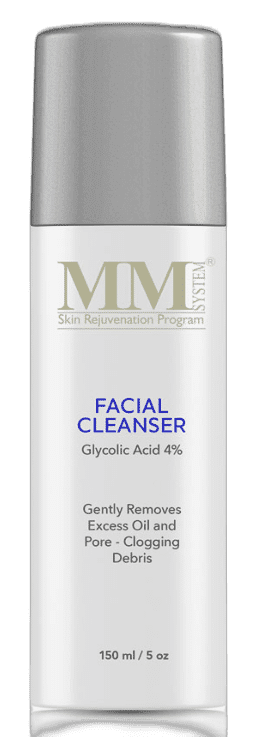 Гель для лица очищающий с гликолевой кислотой 4% 150мл /Facial Cleanser Glicolic Acid 4% /MM