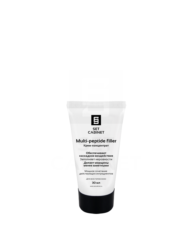 Крем-концентрат от морщин выравнивающий 30мл /Multi-peptide filler /SetCabinet