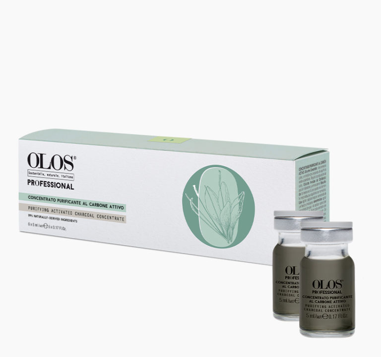 Концентрат очищающий с древесным углем 5 мл /OLOS