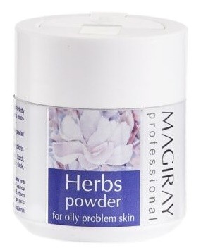 Пудра натуральная растительная,декорирующая,лечебная антисептическая 50 гр /Magiray*