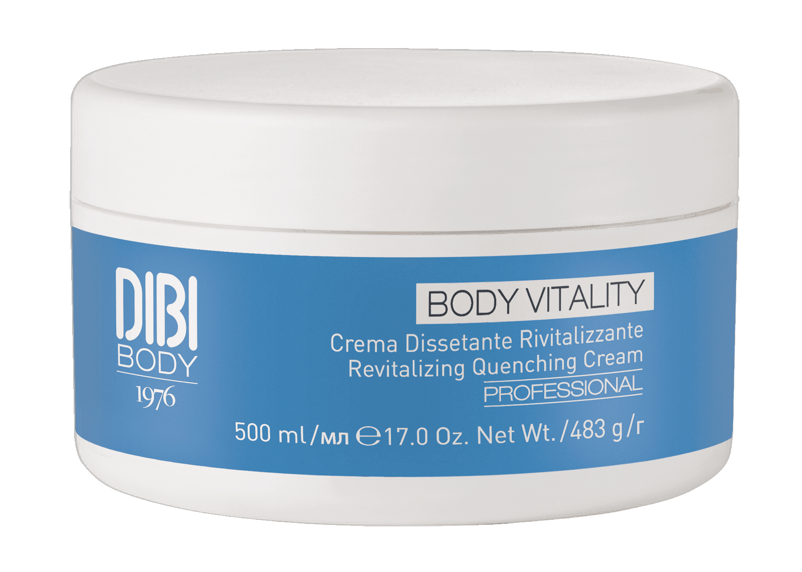 BODY VITALITY Крем для тела увлажняющий ревитализирующий 500 мл /DIBI