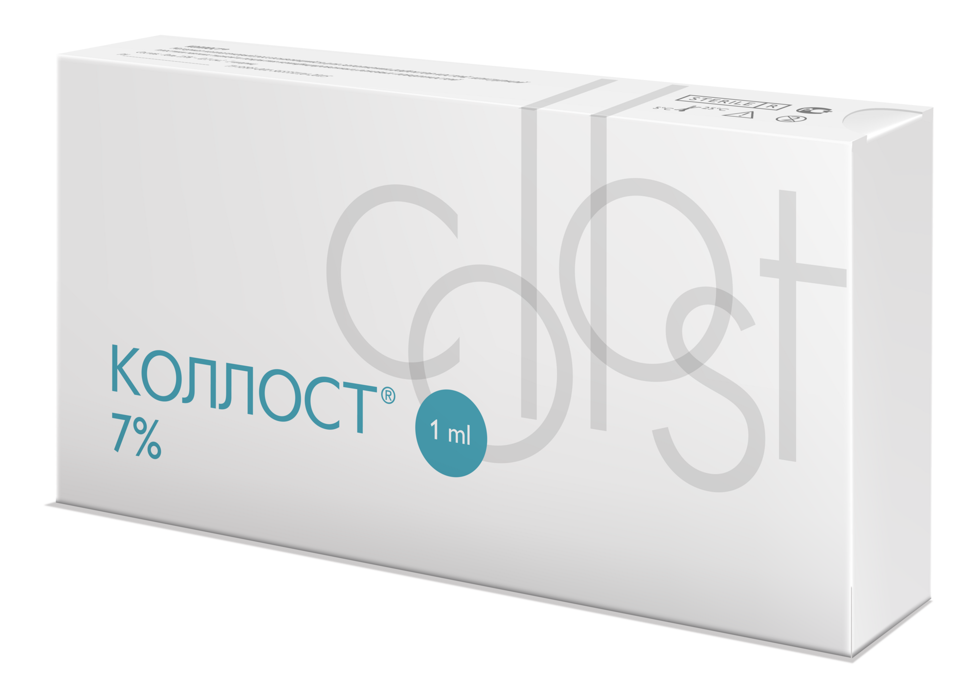 КОЛЛОСТ-гель 7% 1,0мл Материал коллагеновый рассасывающийся Collost