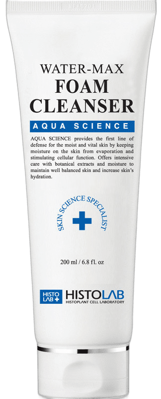 Пенка очищающая "Уотер-Макс"/ Water-Max Foam Cleanser 200мл /HISTOLAB*