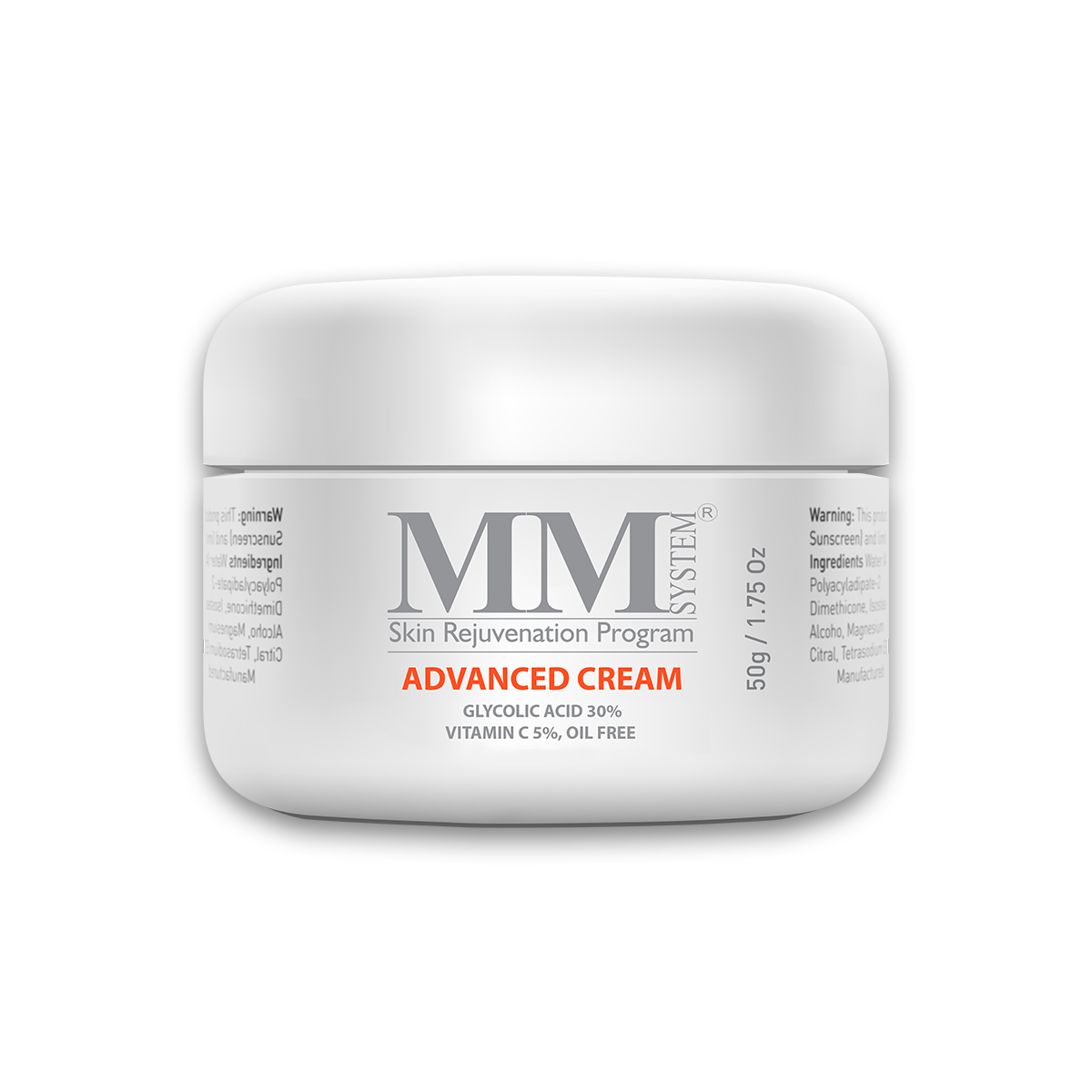 Крем от морщин пролонгированного действия 50мл /Advanced Cream 30% Glycolic Acid /MM