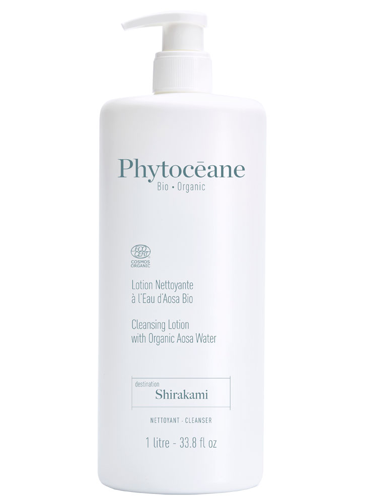 Лосьон с водой Аоза очищающий увлажняющий для лица и шеи 1л /PHYTOCEAN*