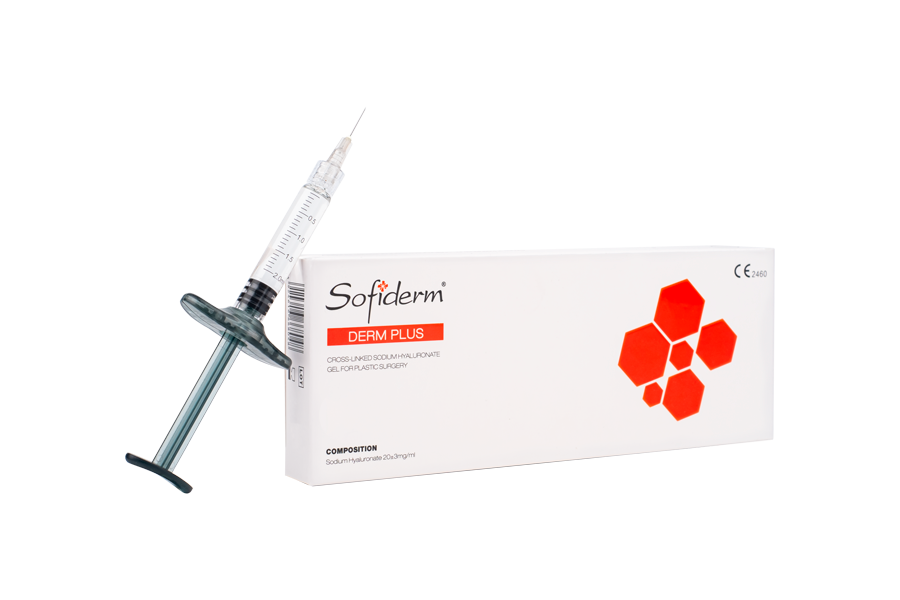 Sofiderm Derm plus шпр-10,0мл Филлер средней плотности на основе гиалуроновой кислоты