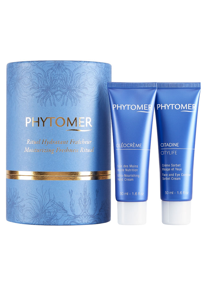 Набор "Морской дуэт" (Крем-сорбет Ситилайф 50мл + Крем для рук 50мл) / PHYTOMER