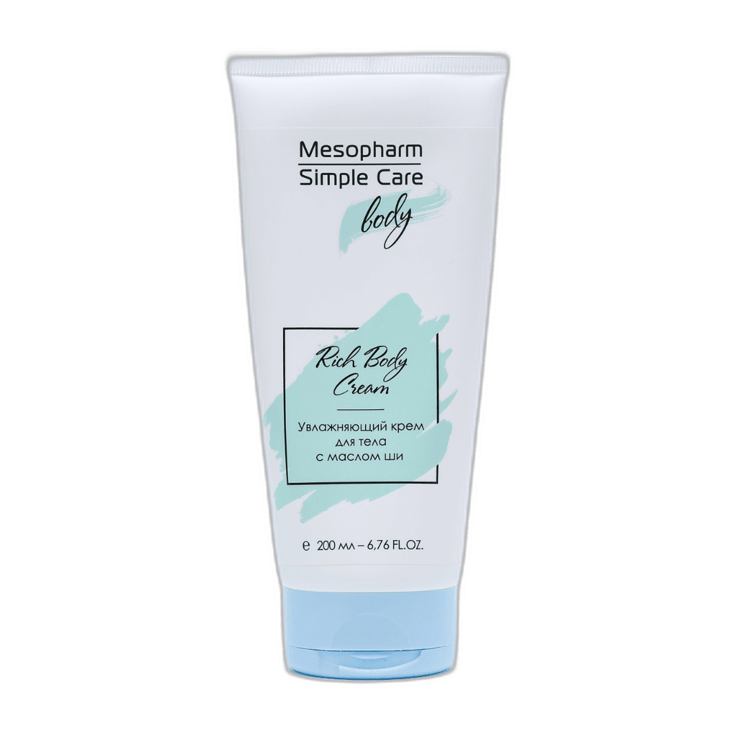 Крем для тела увлажняющий с маслом ши  200мл / SC RICH BODY CREAM /MESOPHARM *