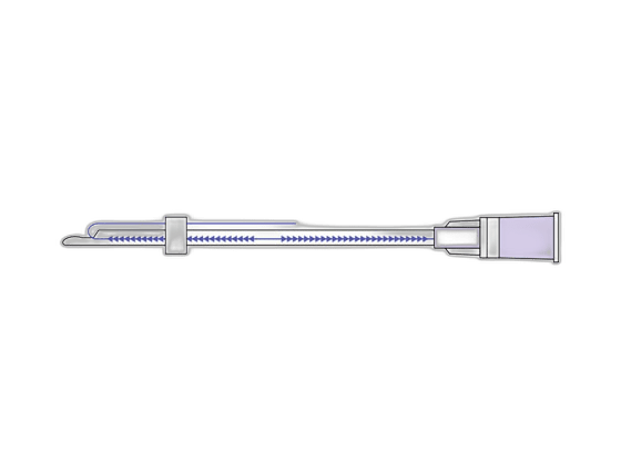 PDO COG SC-Type BLUE ROSE 19G-70мм, (L- канюля) 4шт/уп нить коги из полидиоксанона /DG-lift