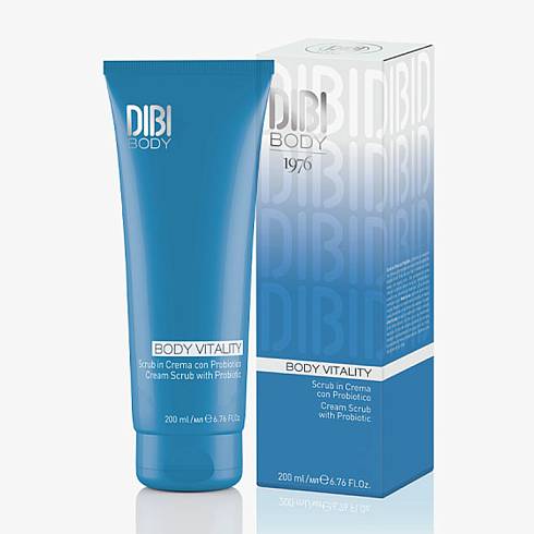 BODY VITALITY Крем-скраб с пробиотиком 200 мл /DIBI