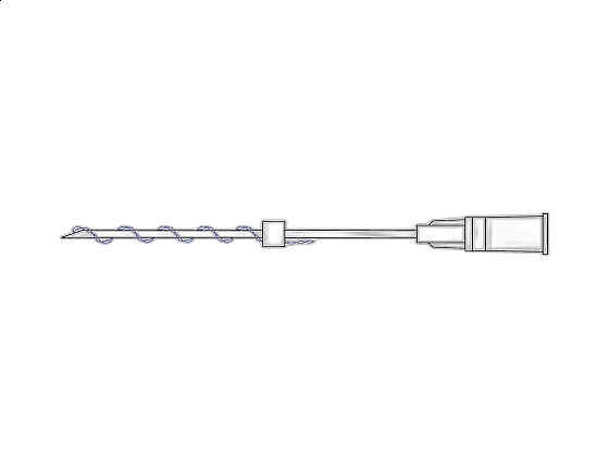 PDO DOUBLE SCREW  26G/50 мм 10шт/уп две моно нити скрученные в двойную в спираль /DG-lift