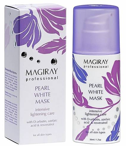 Маска "Жемчужная" для зрелой, пигментированной кожи 50мл /Magiray*