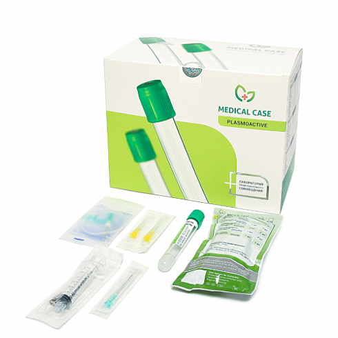 Набор  Plasmoactive Стандарт для получения и введения аутологичной плазмы (саше 1шт)/ Medical Case