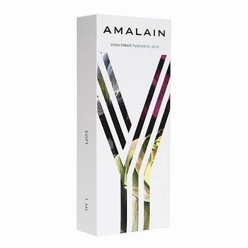 Амалайн Gamma (γ) 1мл Филлер Soft (легкий) в шприце 20мг/мл