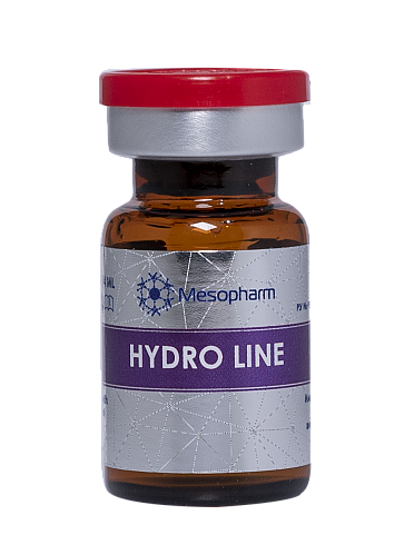 Hydro Line фл-4мл Имплантат с ГК увлажняющий омолаживающий коктейль /Mesopharm*
