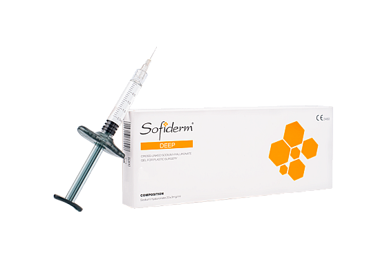 Sofiderm Deep шпр-1,0мл Филлер средней плотности на основе гиалуроновой кислоты