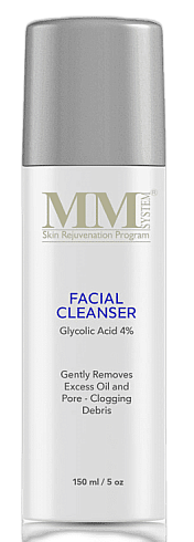 Гель для лица очищающий с гликолевой кислотой 4% 150мл /Facial Cleanser Glicolic Acid 4% /MM
