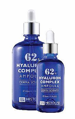 Концентрат с гиалуроновой кислотой №62 увлажняющий/ Hyaluron Complex Ampoule 62% 150мл /HISTOLAB*