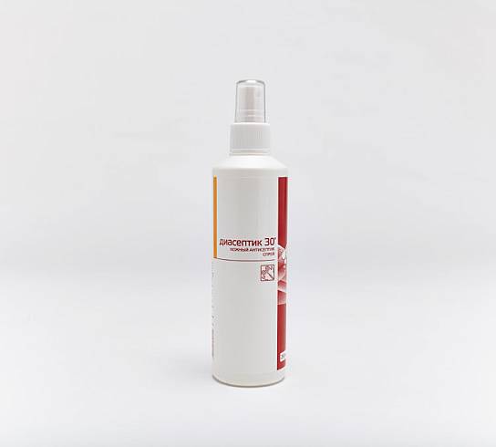 Диасептик-30 спрей 250 мл /Чистовье