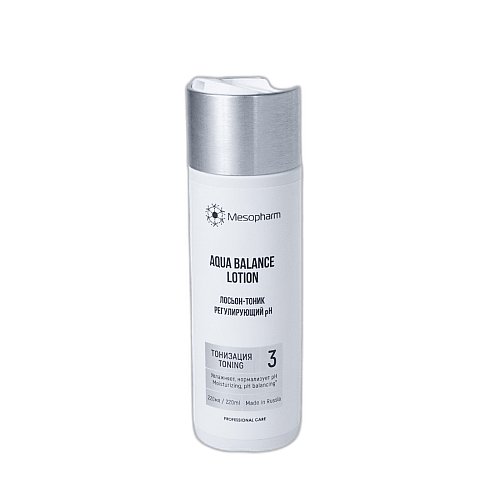 Лосьон-тоник регулирующий PH 220мл /AQUA:BALANCE LOTION /MESOPHARM