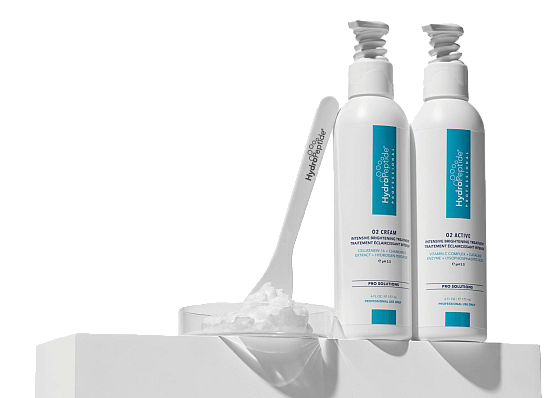 Prof/ O2 Cream+O2 Active /Кислородный О2-крем+Ферментный О2-активатор для кор.пигментации 177мл /HP