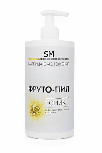 Тоник "Фруто-пил" очищающий для жирной и проблемной кожи 750мл /Stella Marina*