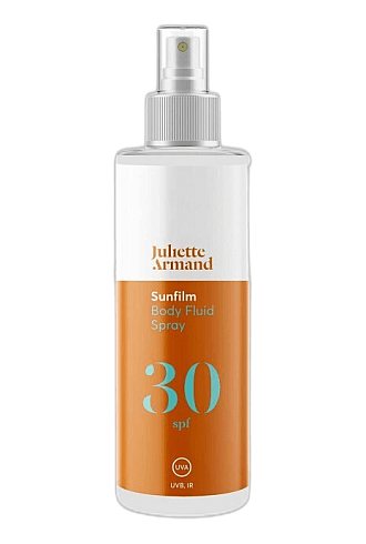 Спрей-флюид солнцезащитный водостойкий без тона SPF30 200мл /JA