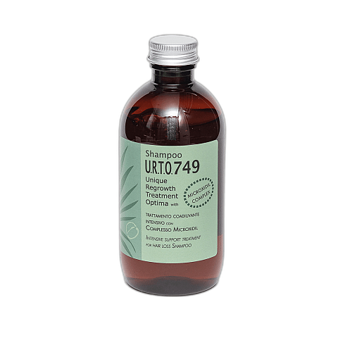 Шампунь для стимуляции роста волос Микроксидил 200мл /Shampoo U.R.T.O.749 /Optima*