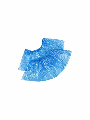 Бахилы гладкие 4,5гр 100шт Синие /Чистовье