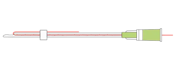 PLACL COG FE-Type 21G/90мм (L канюля) 4шт/уп Лифтинговая нить коги Сополимер /DG-lift