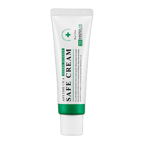 СНЯТО Крем успокаивающий, профилактика образования рубцов/ ANYTIME CICA SAFE CREAM 50гр /HISTOLAB*