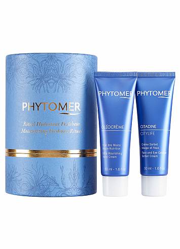 Набор "Морской дуэт" (Крем-сорбет Ситилайф 50мл + Крем для рук 50мл) / PHYTOMER