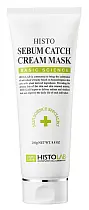 Крем-маска очищающая, отшелушивающая, успокаивающая /Histo Sebum Catch Cream Mask 250мл /HISTOLAB*