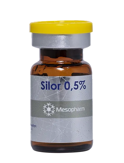 SILOR 0,5% (КРЕМНИЙ 0,5%) фл-5мл Концентрат для укрепление дермального матрикса /Mesopharm*