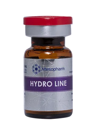HYDROLINE (ГИДРОЛАЙН Профилактика морщин) фл-4мл Увлажняющий омолаживающий коктейль с ГК/Mesopharm*