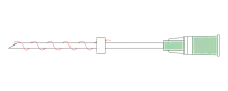 PLLA SCREW 27G/50мм 10шт/уп моно нити полимолочной кислоты на иглах-носителях 3D арм /DG-lift