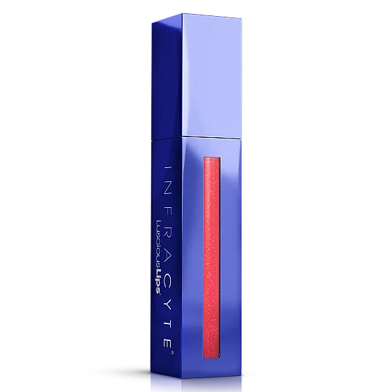 Блеск для губ антивозрастной LusciousLips тон №321 "Are You Red-dy" 7мл /INFRACYTE