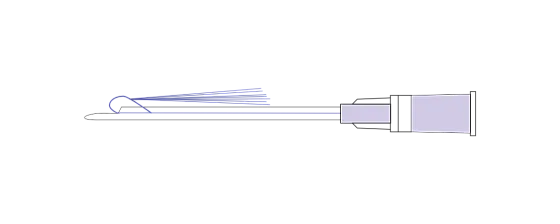 PDO MULTI FILL 23G/38мм (L канюля), (Метёлка 14 нитей) 4шт/уп моно нить «филлер» /DG-lift