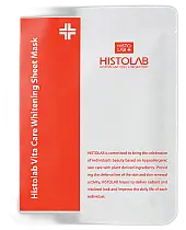 СНЯТО Маска тканевая «Выравнивающая" с мульт.компл/ Vita Whitening Sheet Mask 30г. 1шт /HISTOLAB*