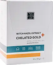 Альгинатная лифтинг-маска ''Witch hazel extract + Chelated gold'' 30 гр*10 шт Beauty Stylе