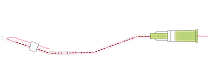 PLACL COG SC BP-type Foxy Flex MOLDING 18G/100mm 4шт/уп Лифтинговая нить коги Сополимер /DG-lift
